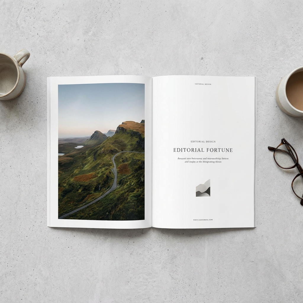 Magazine Spread Mockup