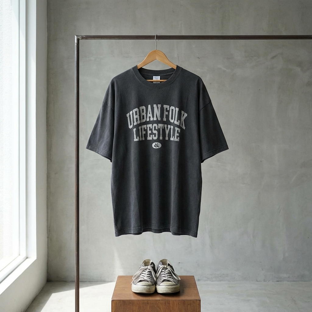 T-Shirt Streetwear Mockup